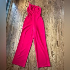 Crystal Sky One Shoulder Jumpsuit Size Small